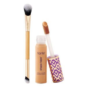 tarte shape tape concealer & brush <br> خافي العيوب من تارت Shape Tape Concealer