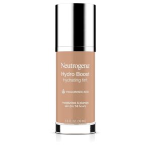 Neutrogena Hydro Boost Hydrating Tint with Hyaluronic Acid, Lightweight Water Gel Formula<br>كريم اساس نيوتروجينا هيدرو بوست بتركيبة جل مائي مع حمض الهيالورونيك