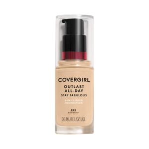 Covergirl Outlast All-Day Stay Fabulous 3-in-1 Foundation <br> كريم الأساس كوفر غيرل أوتلاست أول داي ستاي فابيلوس 3 في 1