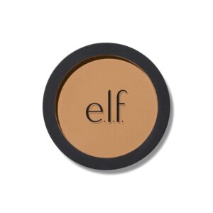 e.l.f. Primer-Infused Bronzer, Long-Lasting, Lightweight & Buildable Powder Bronzer<br>برونزر اي ال اف المدمج بالبرايمر يمنحك توهجًا برونزيًا طبيعيًا يدوم طوال اليوم بتركيبة خفيفة وقابلة للتدرج