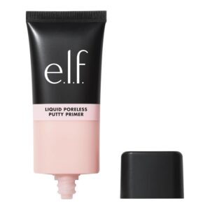 e.l.f. Liquid Poreless Putty Primer, Lightweight Face Primer For Long-lasting Makeup Wear, Creates A Smooth Complexion, Vegan & Cruelty-free<br> برايمر سائل بديع بورتليس من إي.أل.إف، برايمر خفيف لوجهك لمكياج يدوم طويلاً، يخلق بشرة ناعمة، نباتي وخالي من القسوة