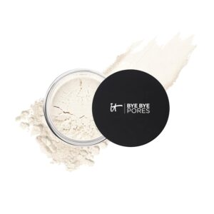 IT Cosmetics Bye Bye Pores – Poreless Finish Loose Setting Powder Makeup  <br>  بودرة تثبيت شفافة من IT Cosmetics Bye Bye Pores – لمسة نهائية خالية من المسام